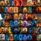 The Ultimate Devotional Pack – 54 Posters | Divine Wall Art Set | Premium Studio Finish   Divyam Prints