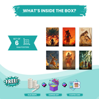 Shri Ram Collection – 6 Poster Combo | Divine Maryada Purushottam Art Set | 8K Premium Gloss Edition   Divyam Prints