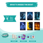 Mahadev Collection – 6 Poster Combo | Divine Shiva Wall Art Set | 8K Premium Gloss Edition   Divyam Prints